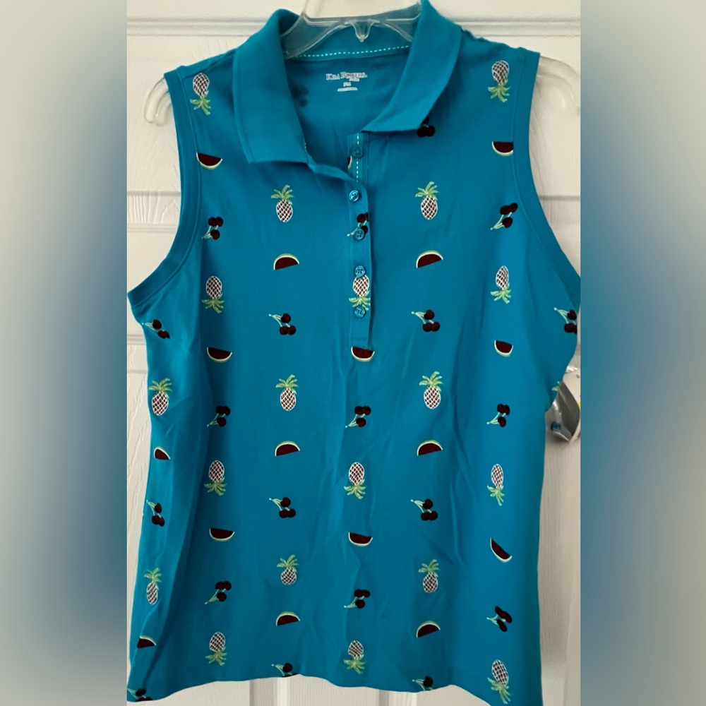NWT Pineapple Polo